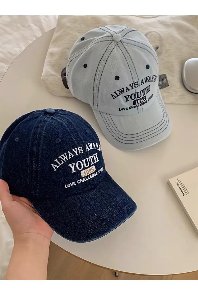 Women Blue Duck Tongue Baseball Cap Summer — feature 19