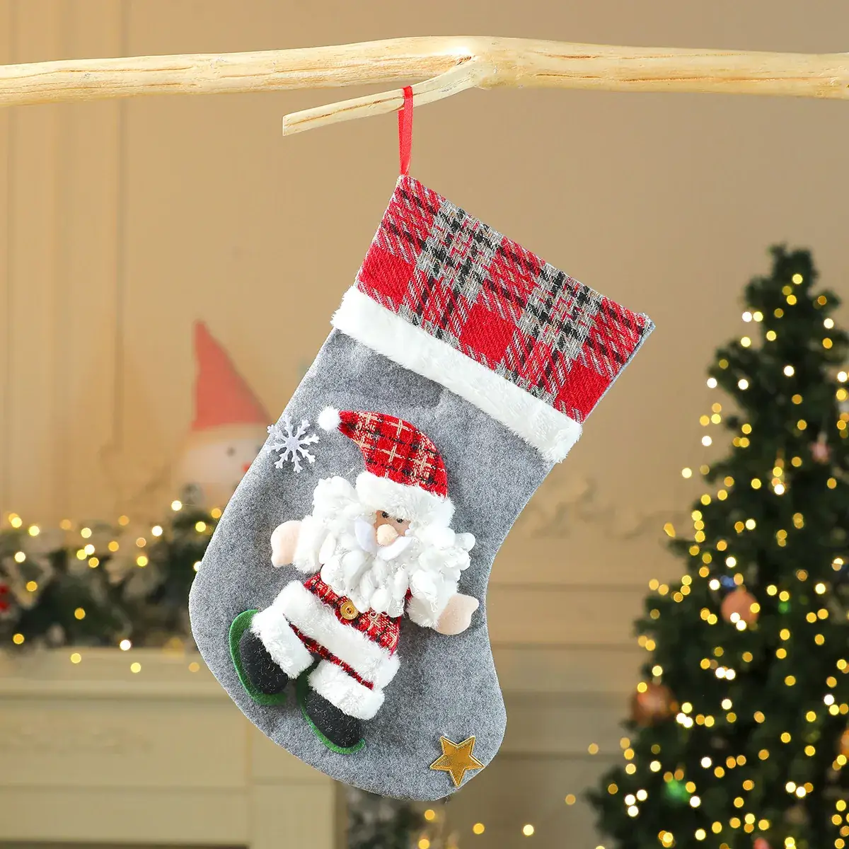 Christmas Doll Socks for Kids Gift Bag - Image 8