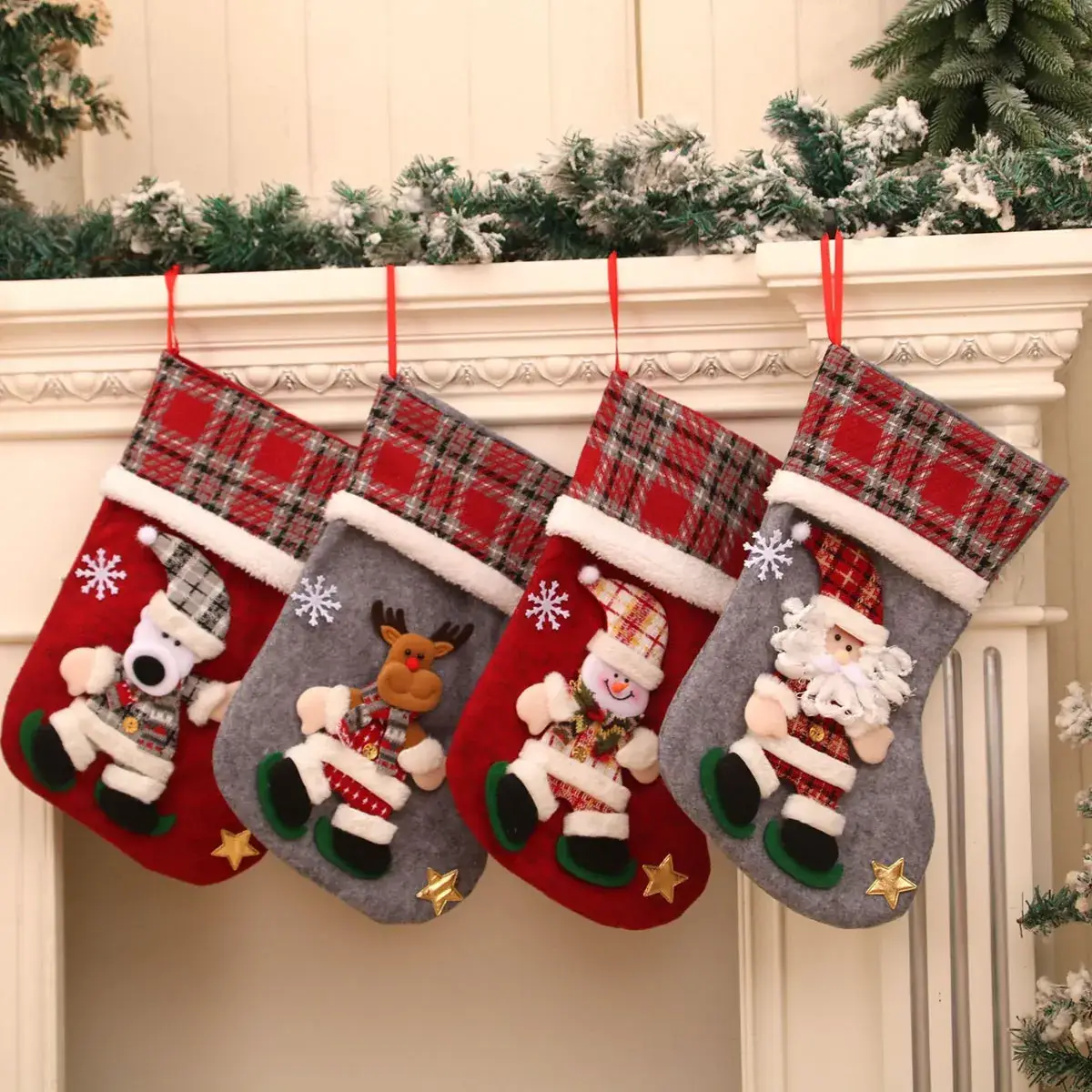 Christmas Doll Socks for Kids Gift Bag — feature 1