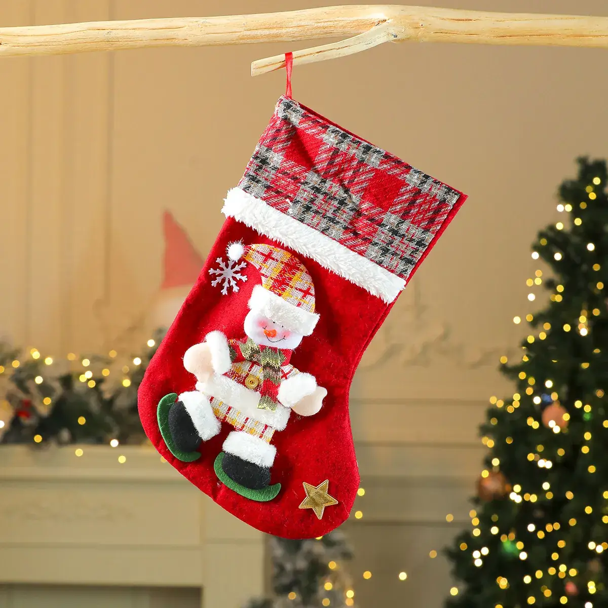 Christmas Doll Socks for Kids Gift Bag - Image 2