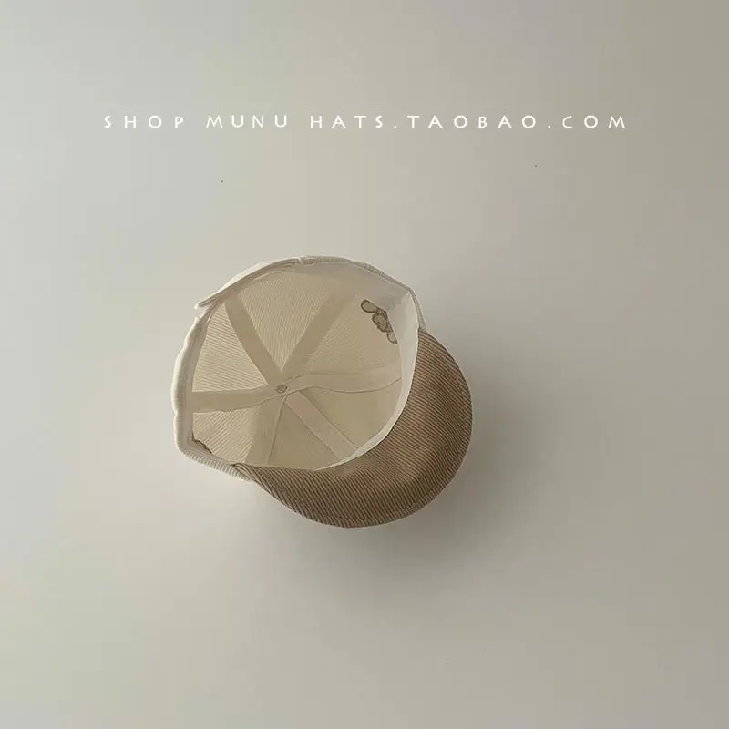 Baby Cap Autumn Winter Corduroy Cap Small Month Old — feature 11
