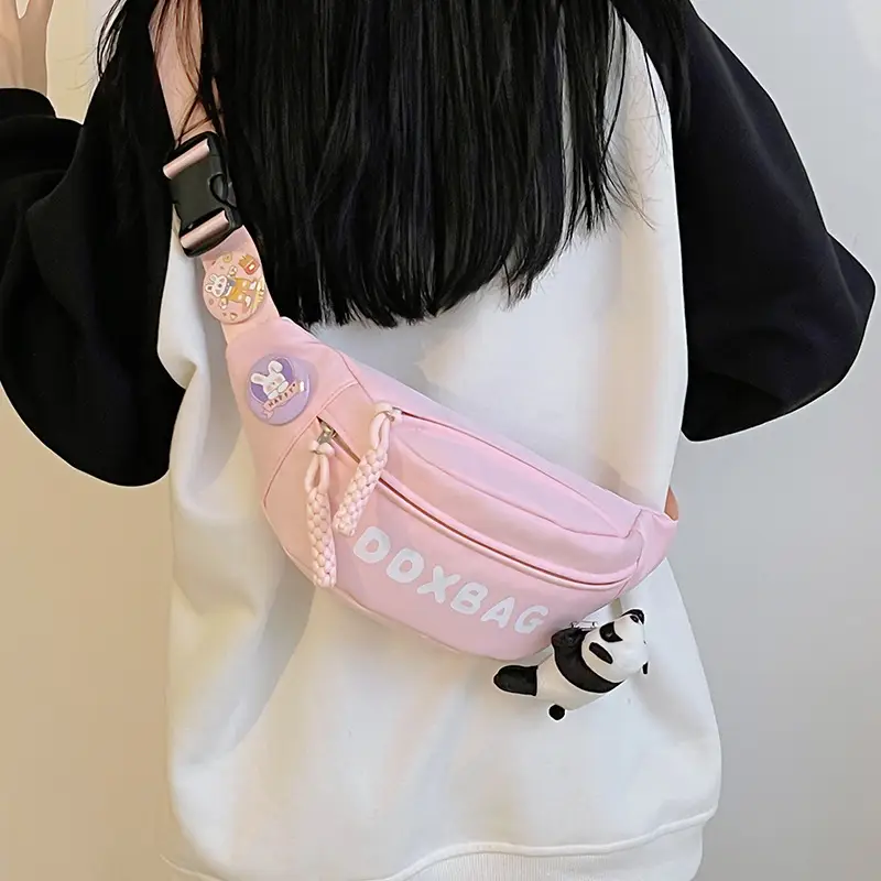 2024 New Japanese Style Pink Cute Waist Bag for Women - Image 8