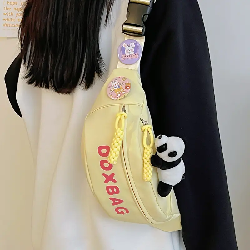 2024 New Japanese Style Pink Cute Waist Bag for Women - Image 9