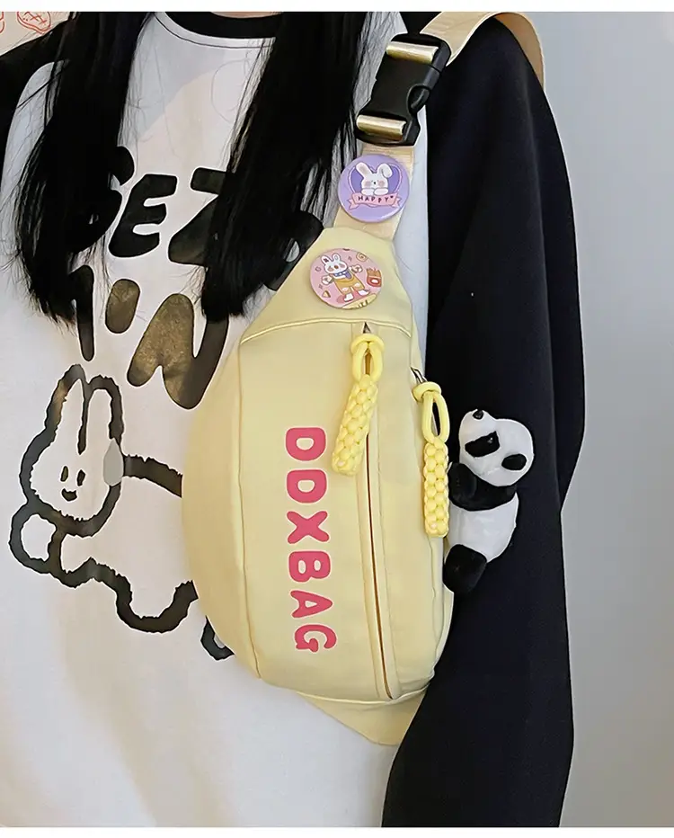 2024 New Japanese Style Pink Cute Waist Bag for Women — feature 12