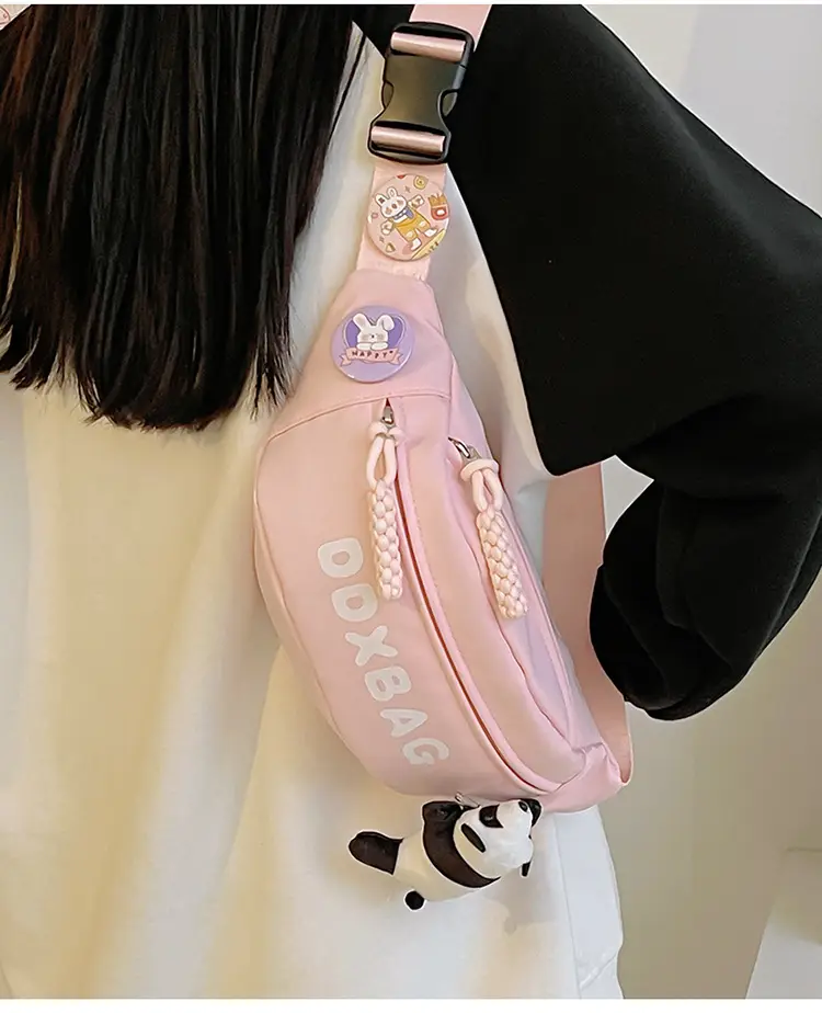 2024 New Japanese Style Pink Cute Waist Bag for Women — feature 16