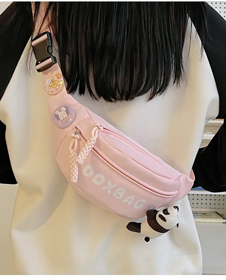 2024 New Japanese Style Pink Cute Waist Bag for Women — feature 19