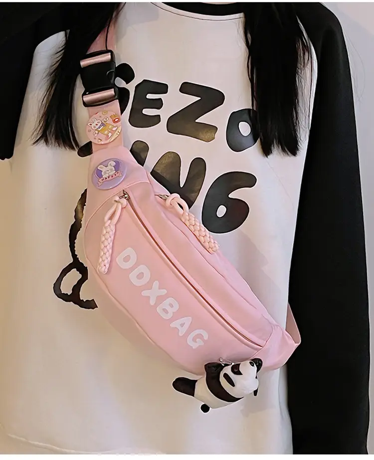 2024 New Japanese Style Pink Cute Waist Bag for Women — feature 20