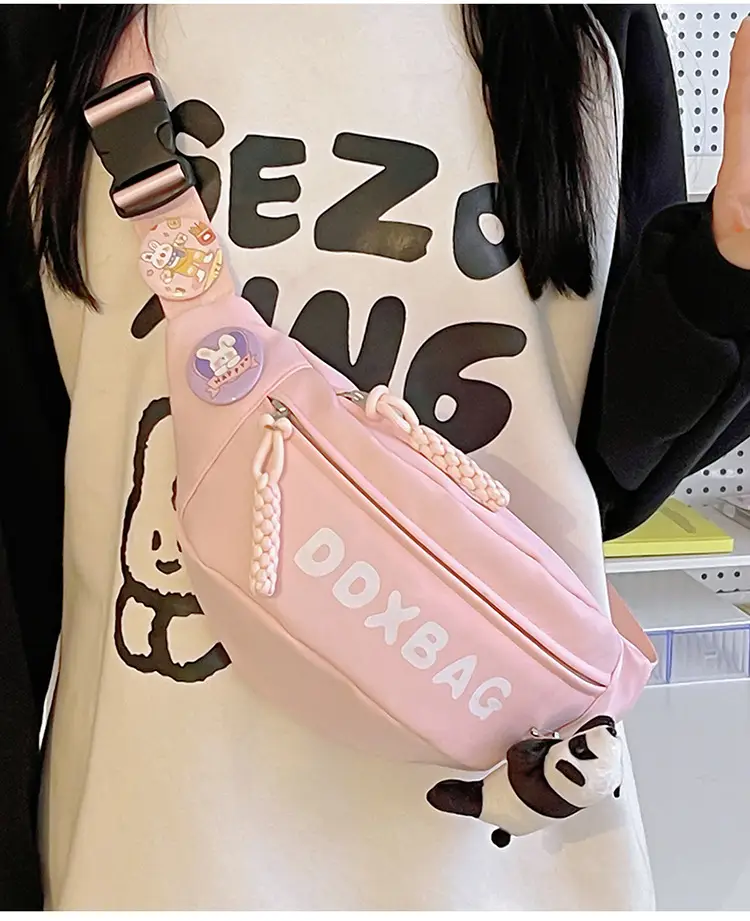 2024 New Japanese Style Pink Cute Waist Bag for Women — feature 22