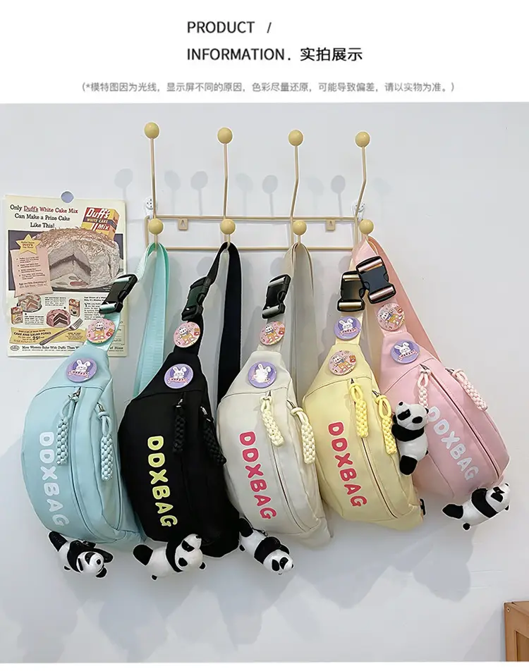 2024 New Japanese Style Pink Cute Waist Bag for Women — feature 42