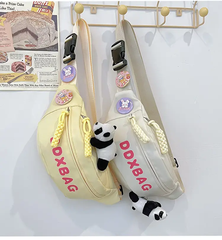 2024 New Japanese Style Pink Cute Waist Bag for Women — feature 45
