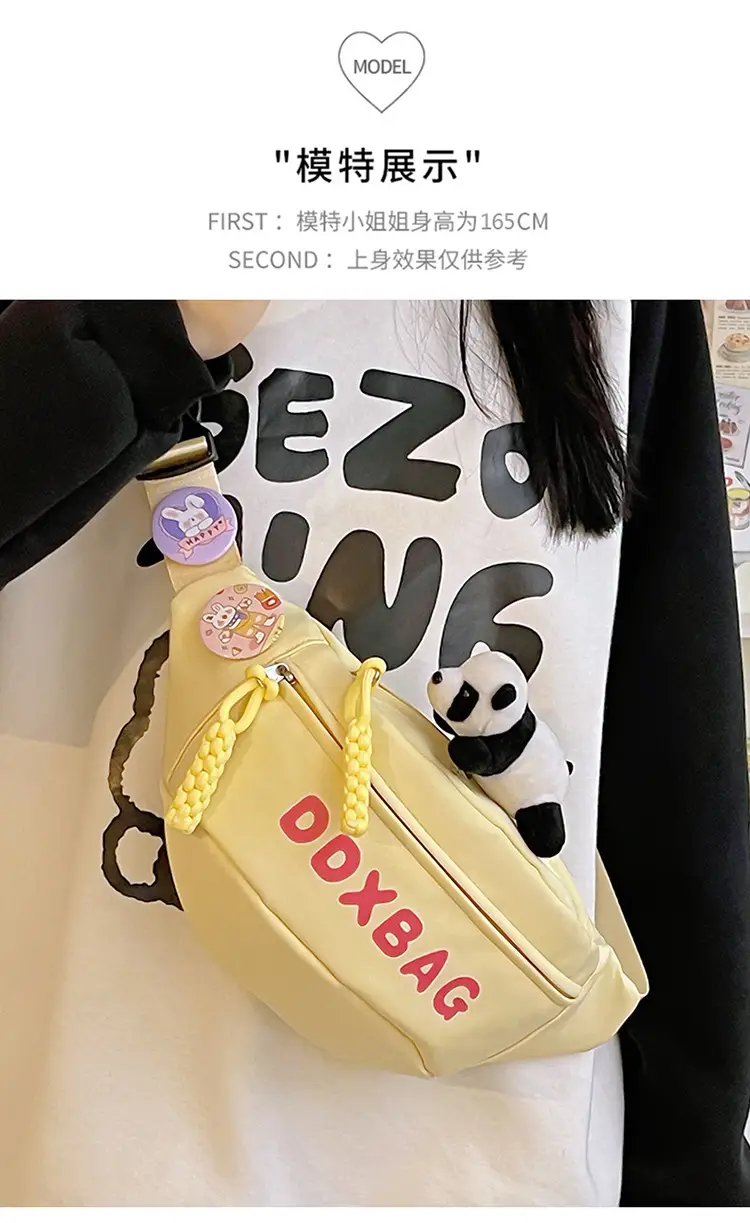 2024 New Japanese Style Pink Cute Waist Bag for Women — feature 7