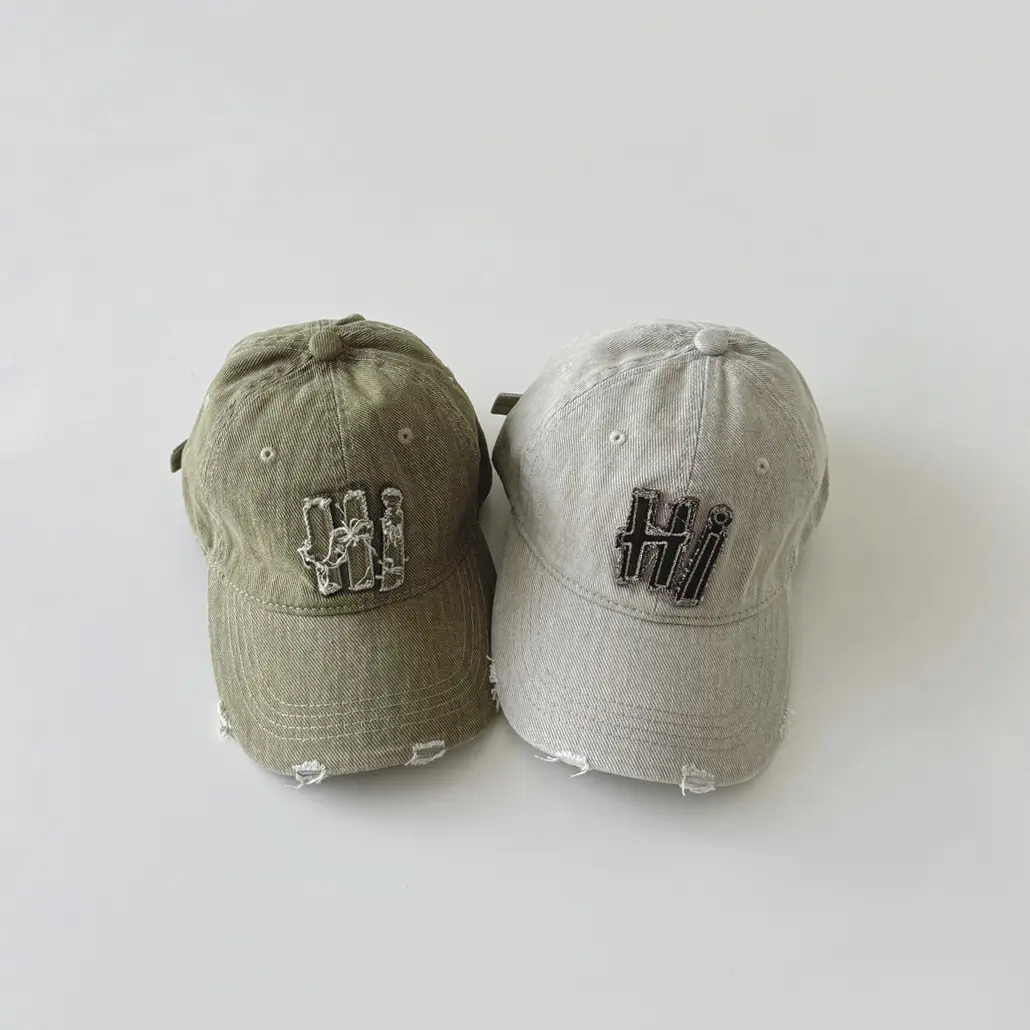 Qiu Nan Boys Girls Sunscreen Cap Grey Spring Autumn - Image 4