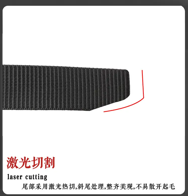 Men's Brown Nylon Tactical Belt Quick Release Wholesale — feature 12