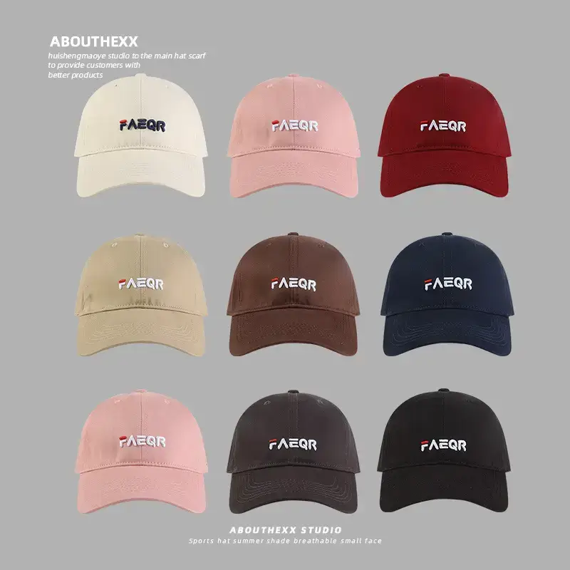 Red Women's Big Head Cap with "AEGAR" Logo - Image 10