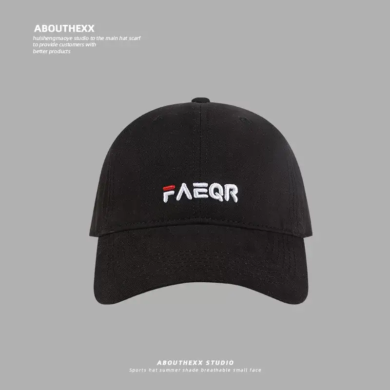 Red Women's Big Head Cap with "AEGAR" Logo — feature 10