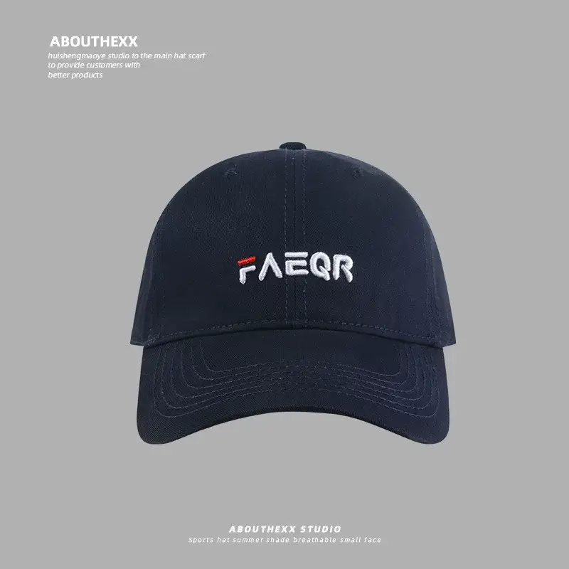 Red Women's Big Head Cap with "AEGAR" Logo — feature 5