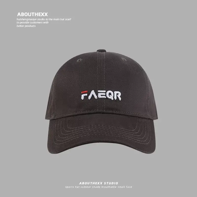 Red Women's Big Head Cap with "AEGAR" Logo — feature 6