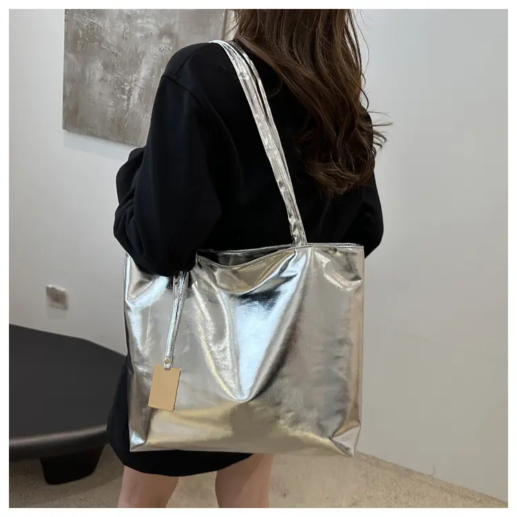 High-Gloss Spice Girl Large Shoulder Bag Women 2024 — feature 11