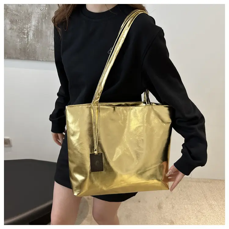 High-Gloss Spice Girl Large Shoulder Bag Women 2024 — feature 15
