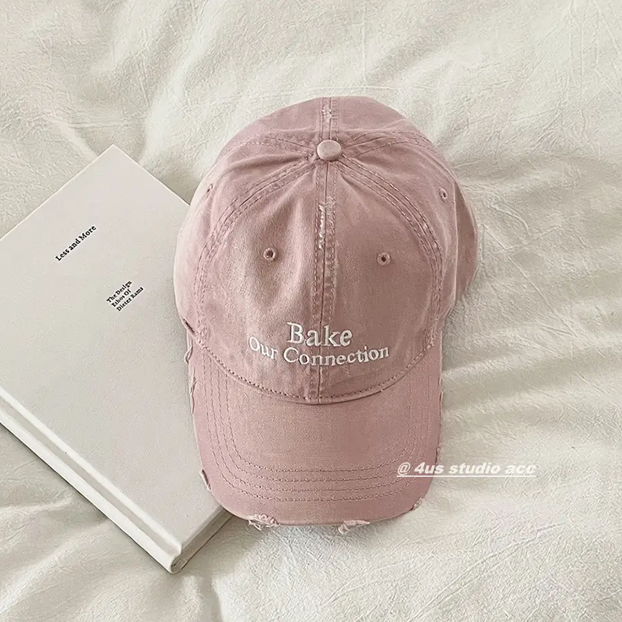 Women's Light Blue Baseball Cap with "Bake Our Connection" Embroidery - Image 9