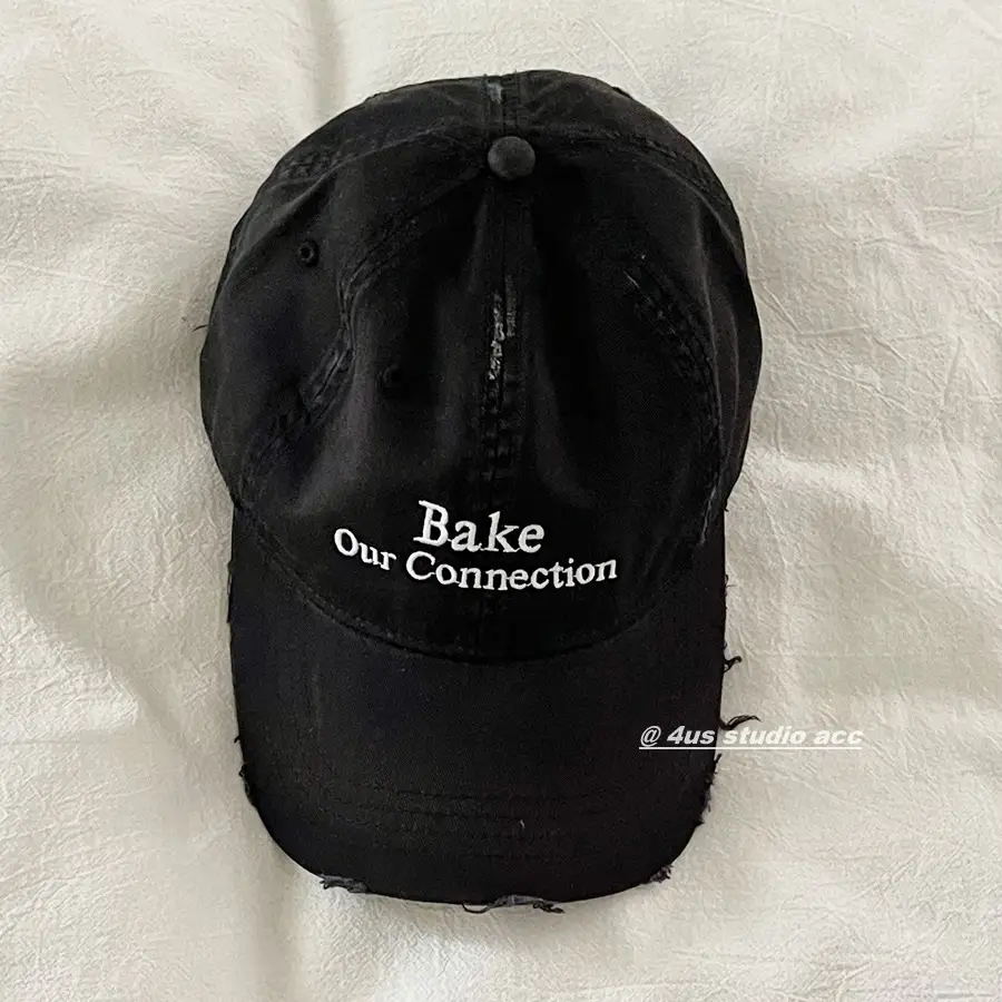 Women's Light Blue Baseball Cap with "Bake Our Connection" Embroidery - Image 3