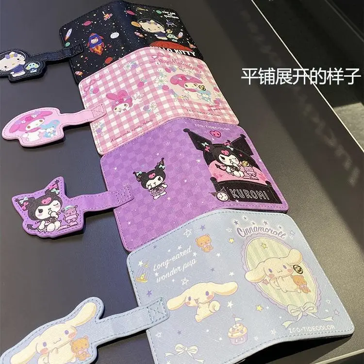 Hello Kitty Cartoon Card Bag Women Multi Card Large Capacity Storage
