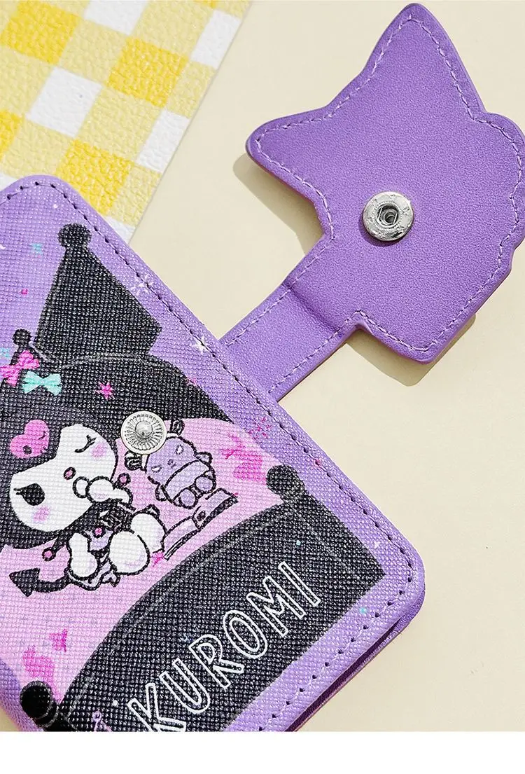 Hello Kitty Cartoon Card Bag Women Multi Card Large Capacity Storage — feature 12