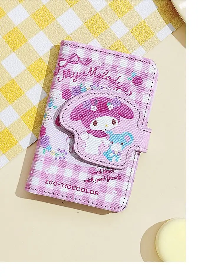 Hello Kitty Cartoon Card Bag Women Multi Card Large Capacity Storage — feature 13