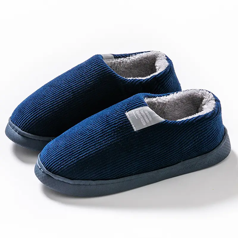 Yuezi Cotton Slippers Women's Winter 2023 New Arrival Heel Indoor Home Warm Wool Plush Cotton Shoes Women's Winter - Image 30