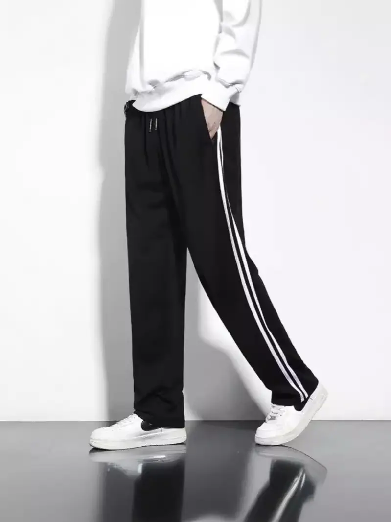Navy Blue Track Pants for Middle School Students
