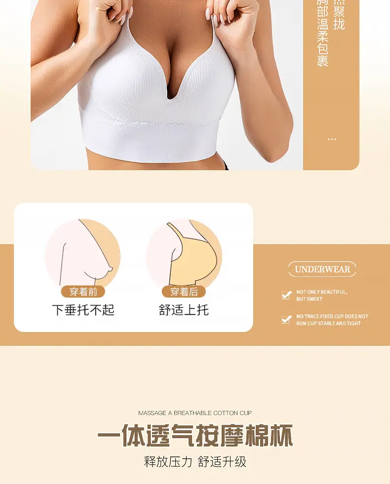 Pink Cross-Back Sports Bra for Plus Size Women — feature 5