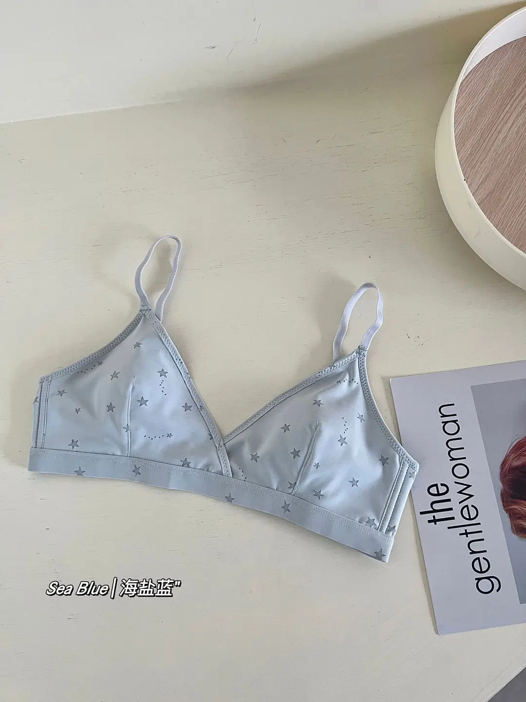 Xin Bang Bra Lightweight Breathable Rabbit Ear Cup Small Chest Push-up Underwear Women's Summer Comfortable Anti-bump Bra without Steel Ring — feature 12