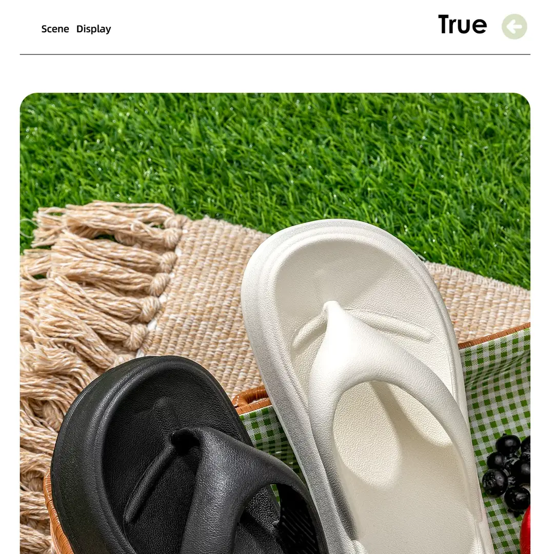 Thick-Soled Flip-Flops for Women, Summer High-Heeled 2026 New Style Beach Sandals, Comfortable Slip-On Slippers — feature 16