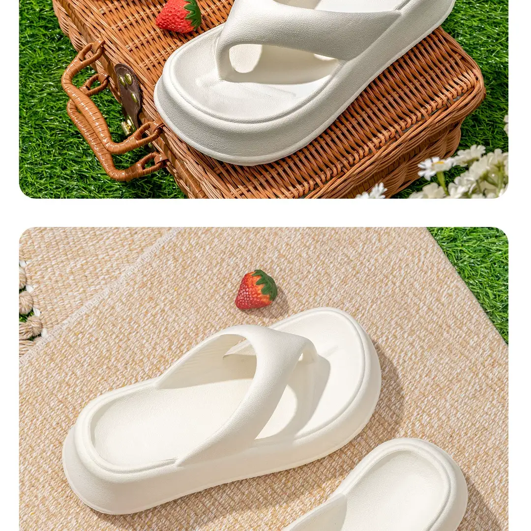 Thick-Soled Flip-Flops for Women, Summer High-Heeled 2026 New Style Beach Sandals, Comfortable Slip-On Slippers — feature 18
