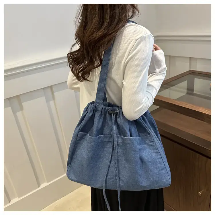 Blue Canvas Shoulder Crossbody Bag for Women 2024 — feature 12