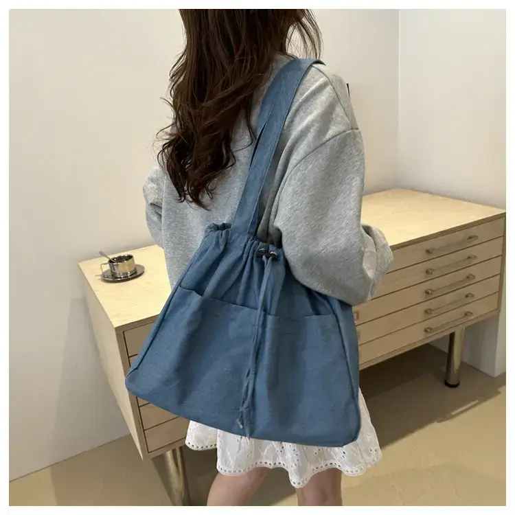 Blue Canvas Shoulder Crossbody Bag for Women 2024 — feature 15