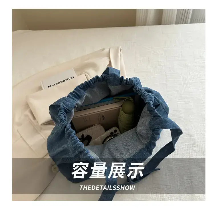 Blue Canvas Shoulder Crossbody Bag for Women 2024 — feature 7
