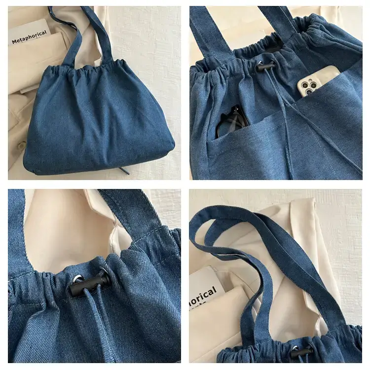 Blue Canvas Shoulder Crossbody Bag for Women 2024 — feature 8