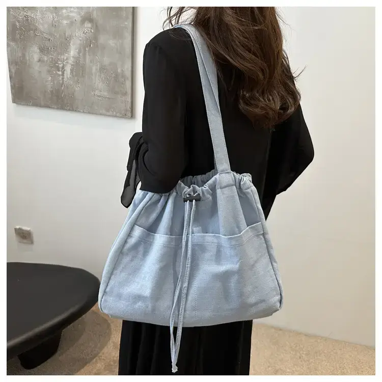Blue Canvas Shoulder Crossbody Bag for Women 2024 — feature 9