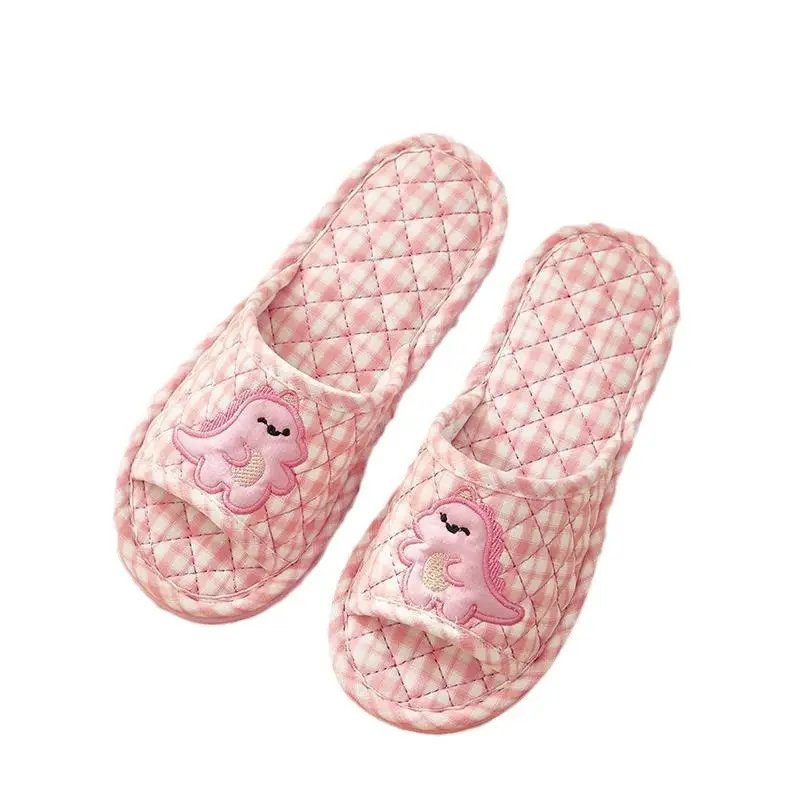 Cross-border Cotton Fabric Couple Slippers for Men and Women Spring and Autumn Home Indoor Thickened Non-slip Quiet Wood Floor - Image 11