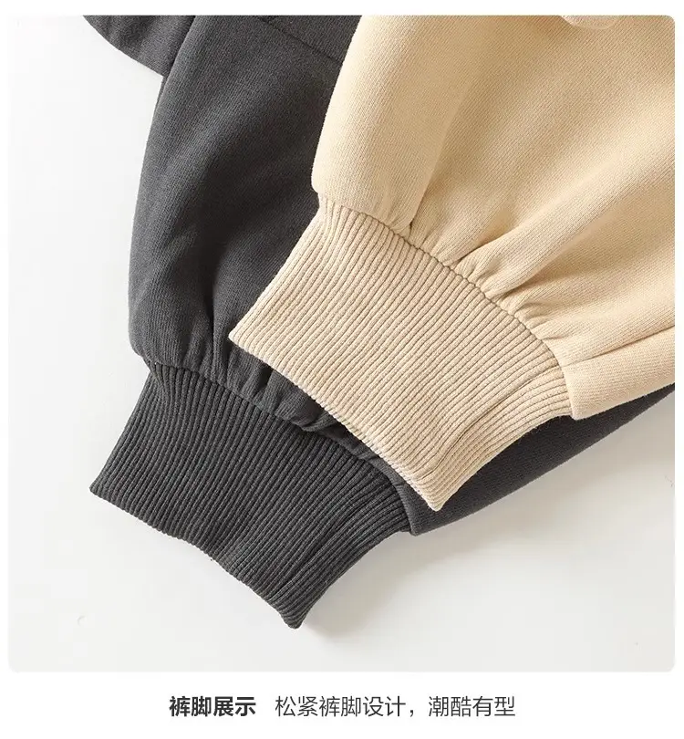 Boys Long Sleeve T-Shirt & Sweatpants Set Green Black 2026 — feature 13