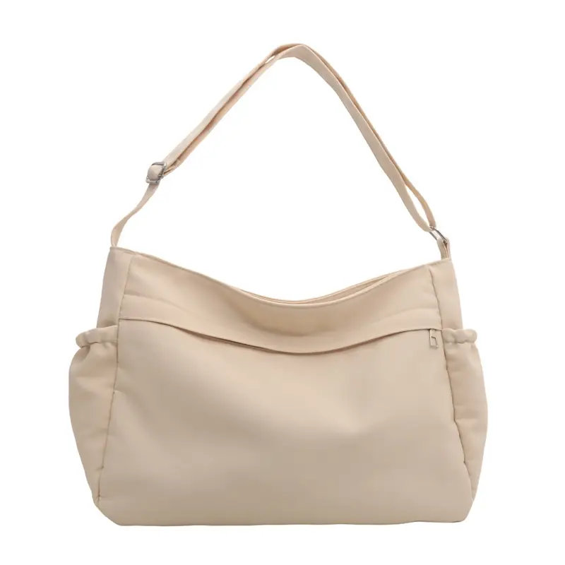 Black Canvas Shoulder Bag Women 2024 Autumn - Image 9