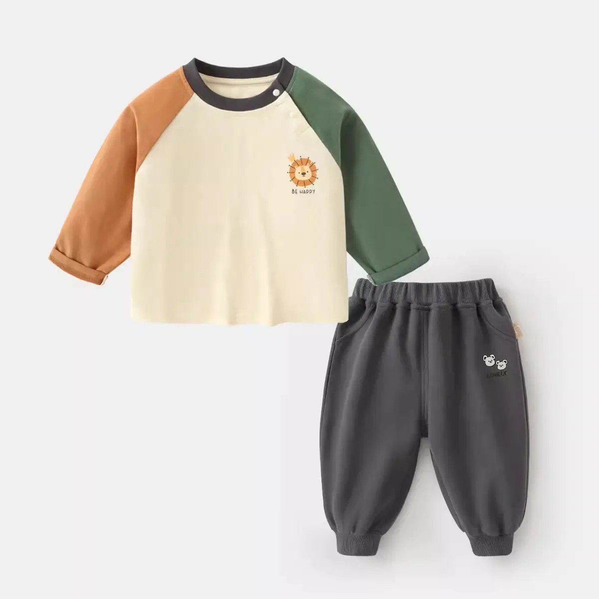 Baby Outfit 2-Piece Set Spring Autumn Boys 2026 - Image 3