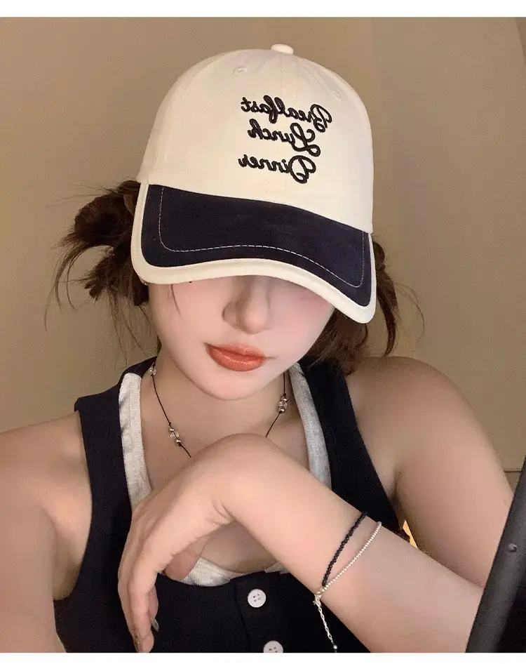 Korean Style Embroidered Baseball Cap for Women — feature 11