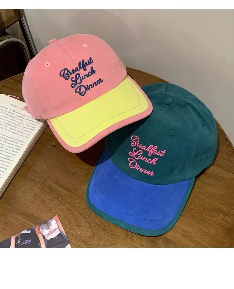 Korean Style Embroidered Baseball Cap for Women — feature 18