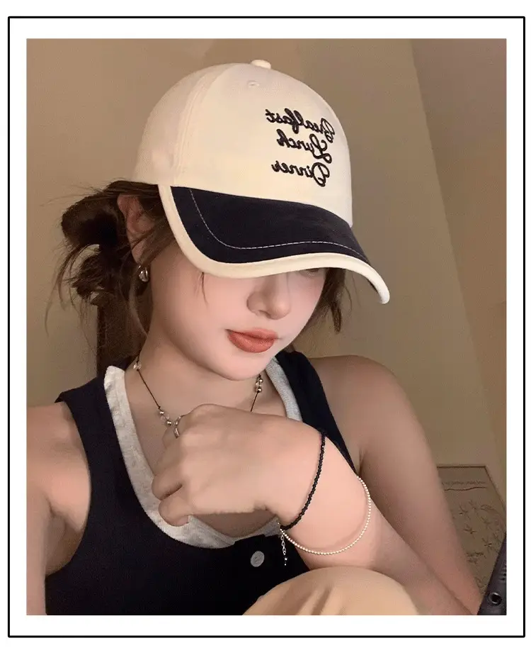 Korean Style Embroidered Baseball Cap for Women — feature 8