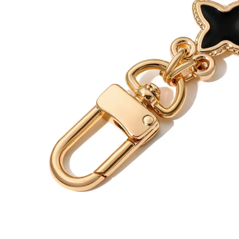 Multi-element Silver Door Buckle Chain for Bag - Image 7