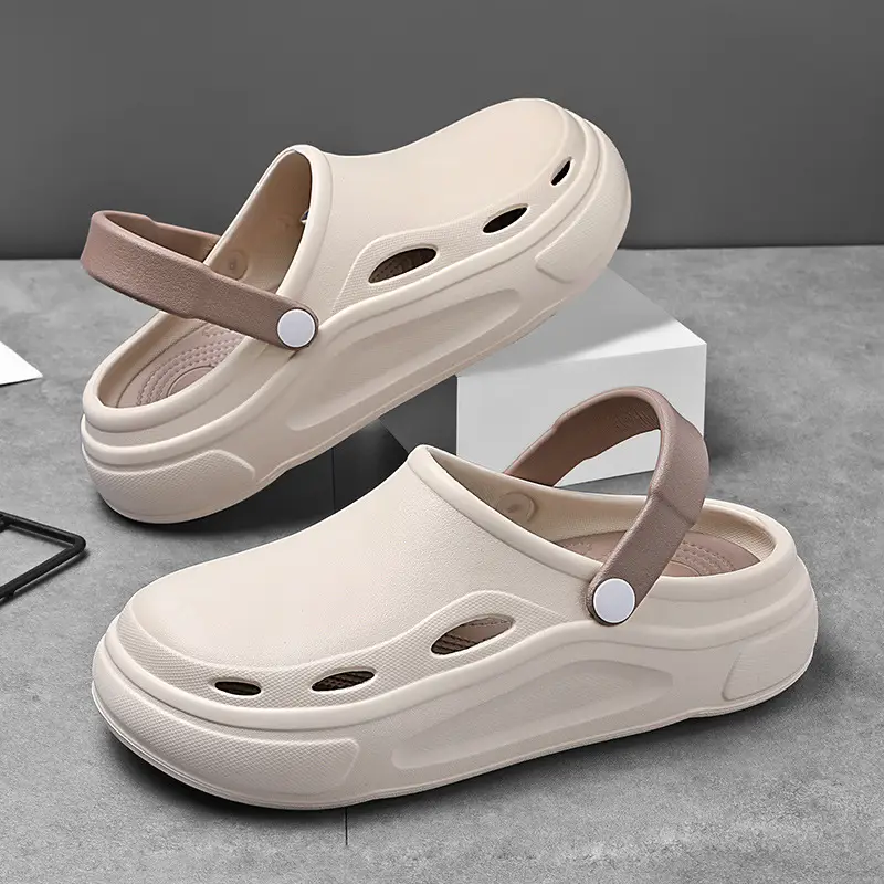 Flip-flops men's trendy summer 2023 new eva non-slip deodorant wear-resistant outer wear flip-flops men's beach - Image 4