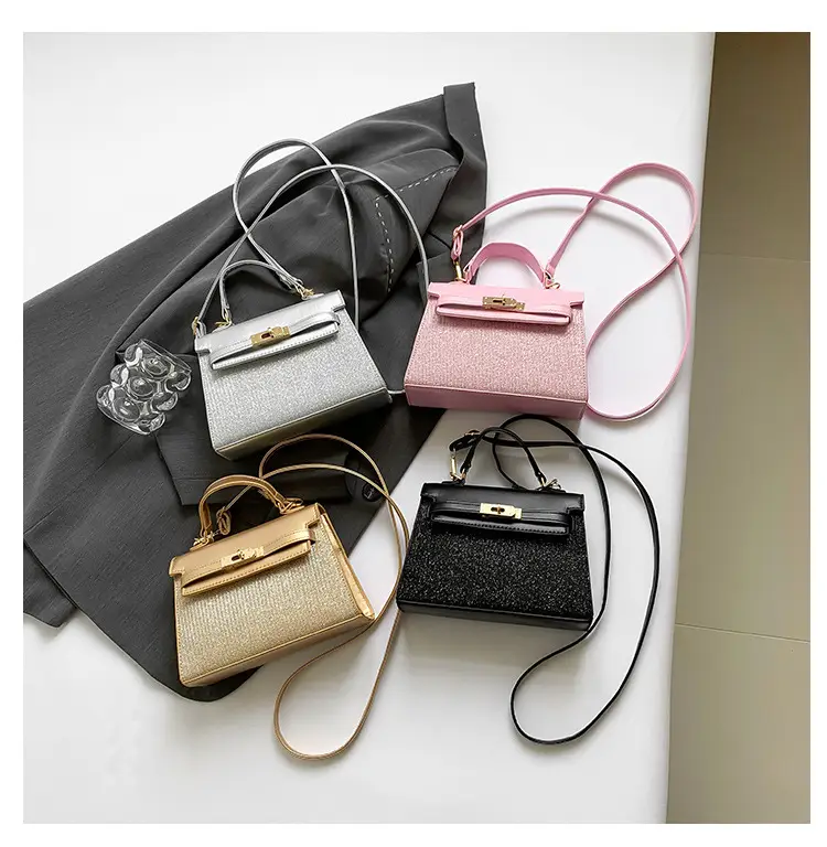 Women's Silver Sequin Shoulder Crossbody Bag Gold Embroidery — feature 9