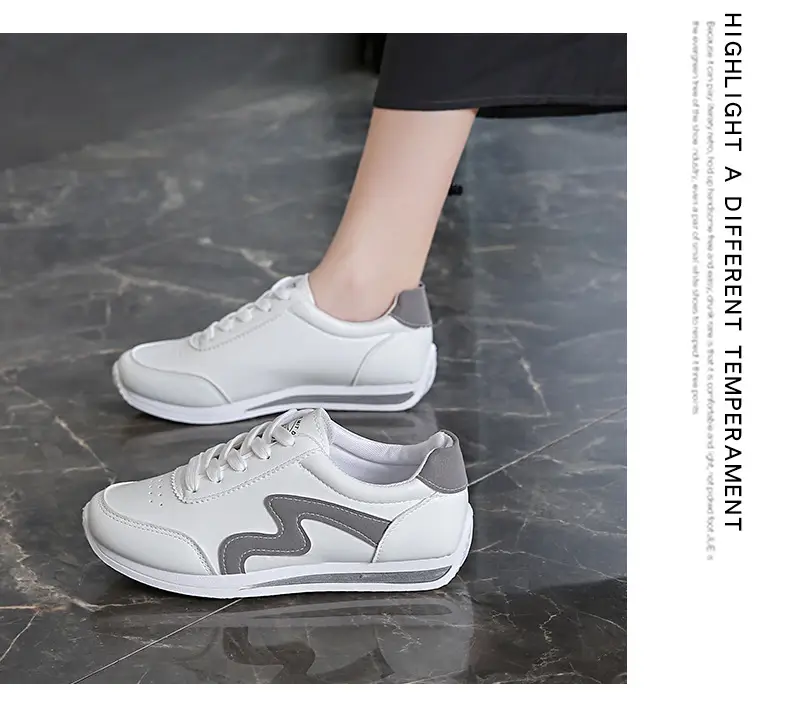 Women White Pink Heart Casual Sneakers 2025 — feature 14